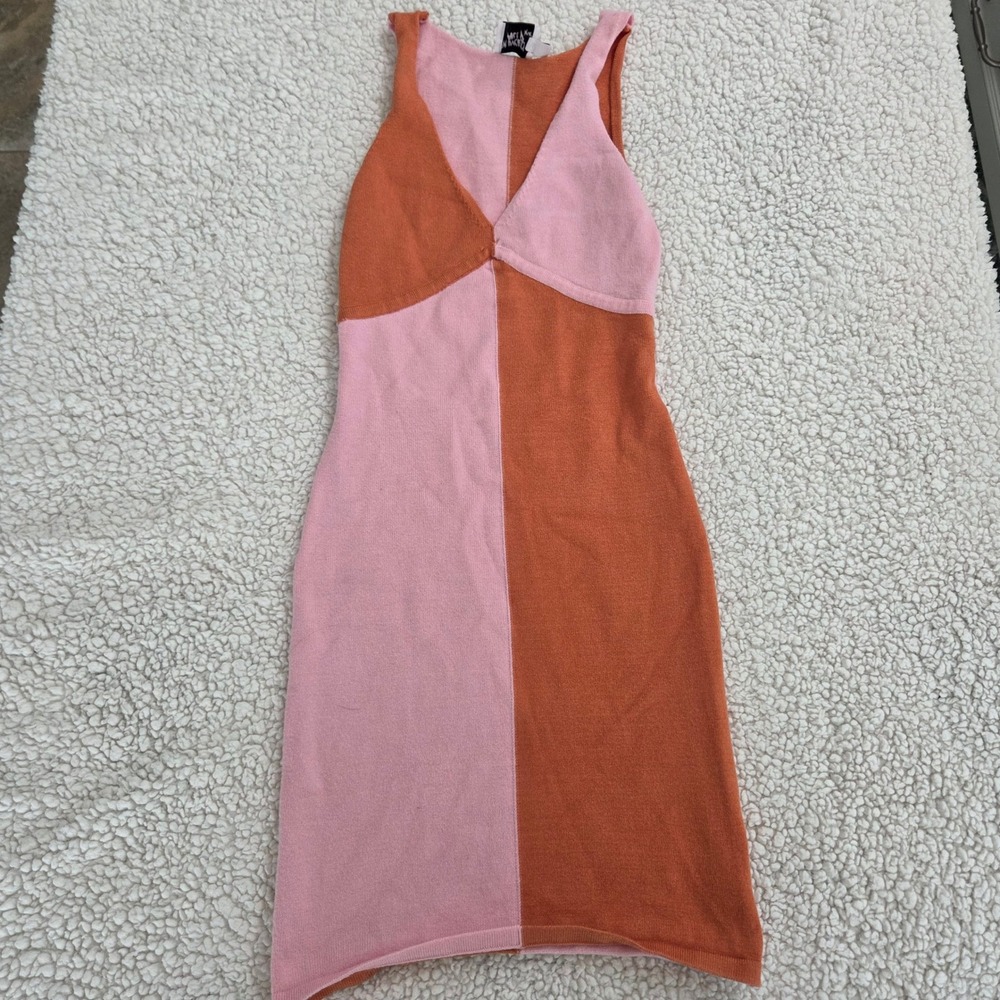 Princess Polly Pink and Orange Mini Dress
